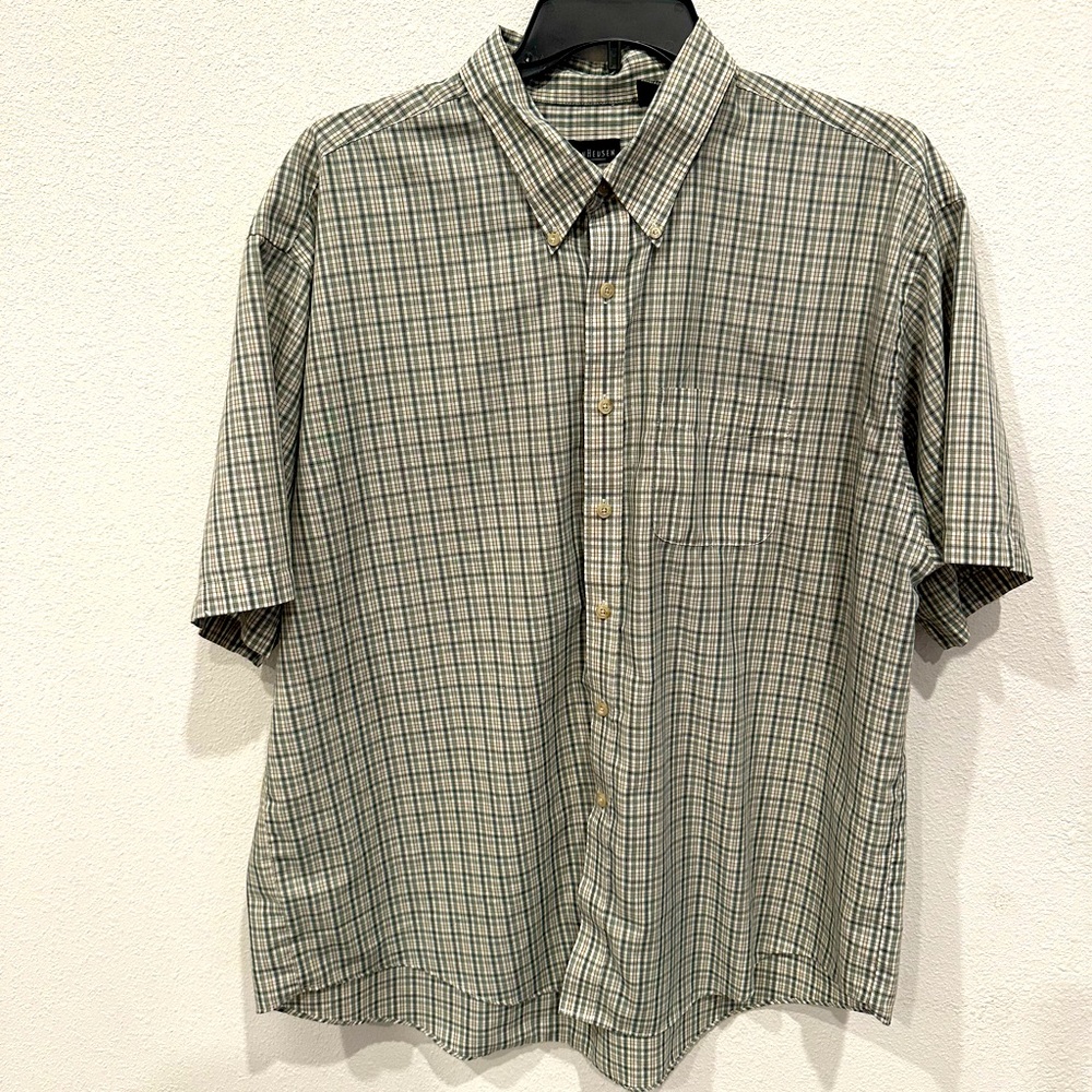 Van Heusen Mens Dress Shirt, 2XL.